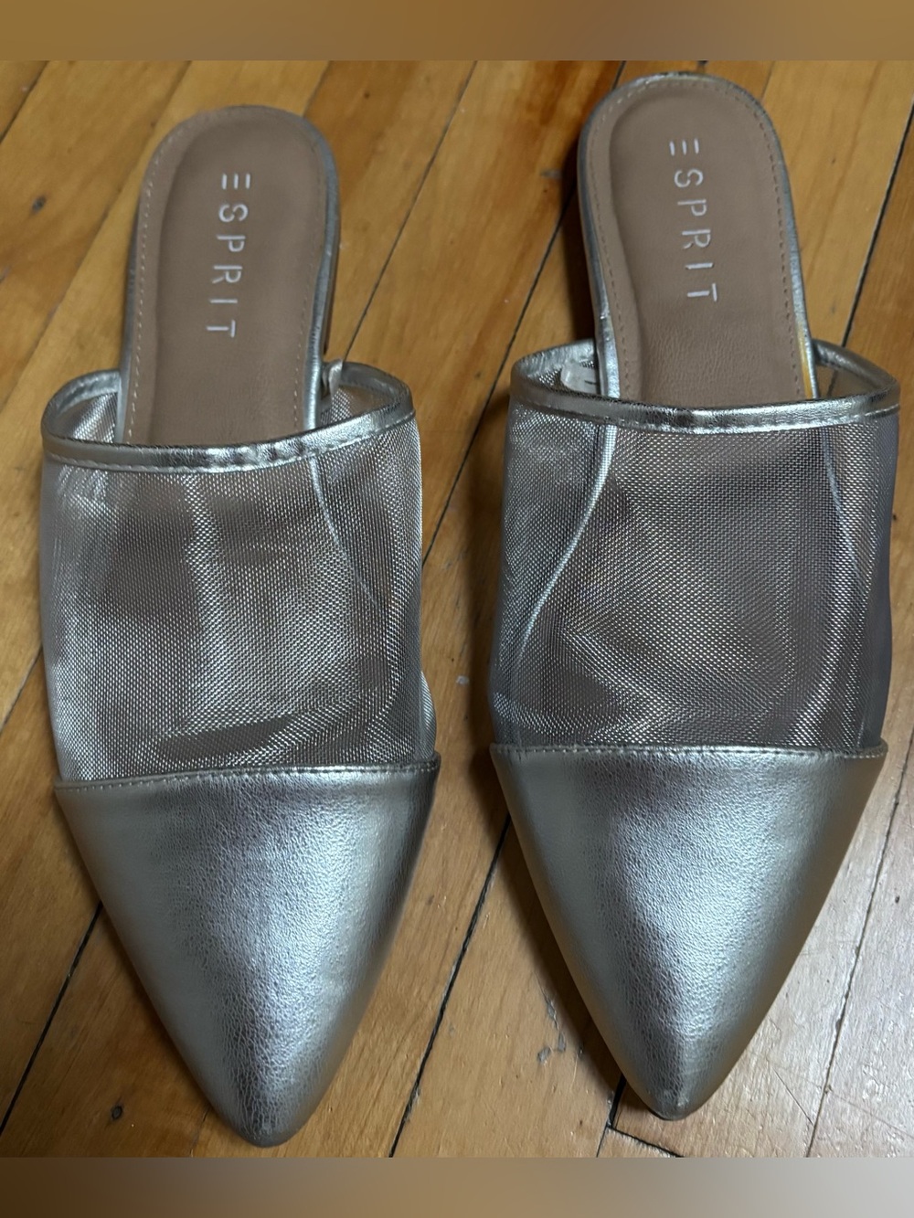 Esprit slides/mules.